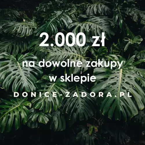 Karta podarunkowa DONICE-ZADORA.PL - 2000 zł
